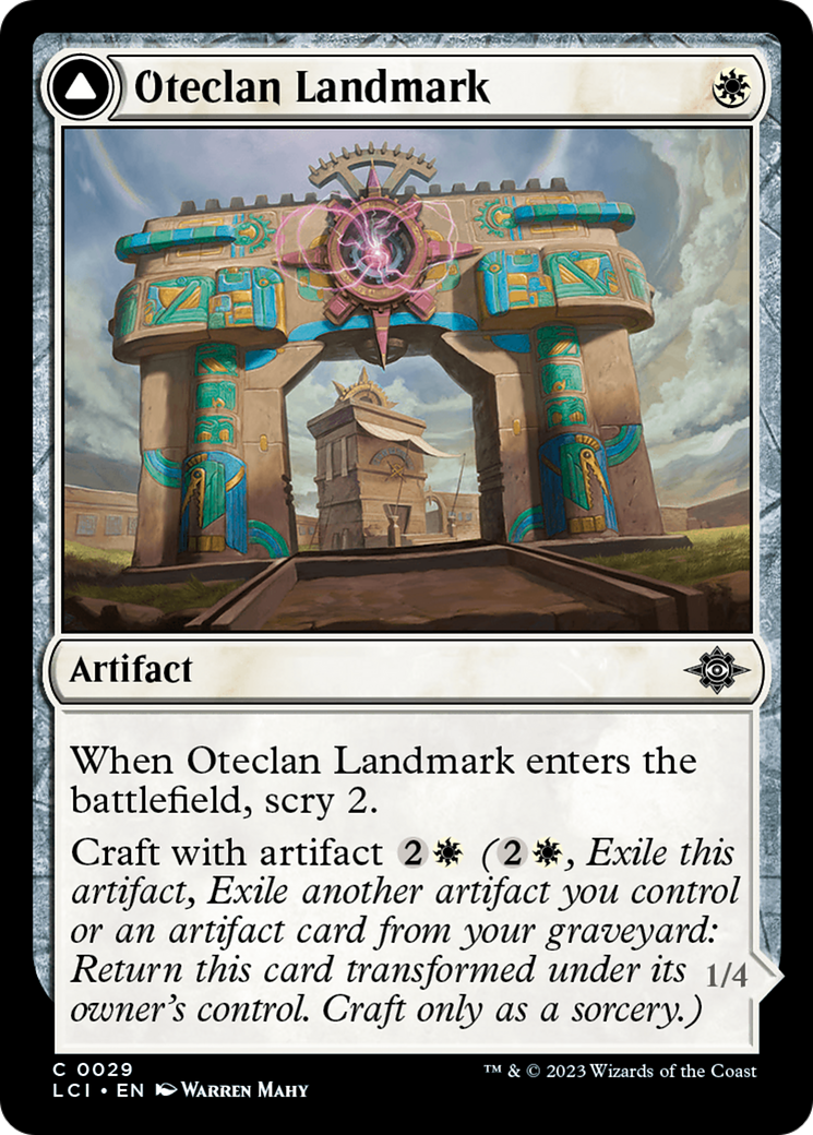 Oteclan Landmark [The Lost Caverns of Ixalan] | Black Swamp Games