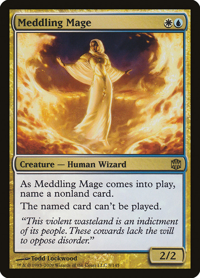 Meddling Mage [Alara Reborn] | Black Swamp Games