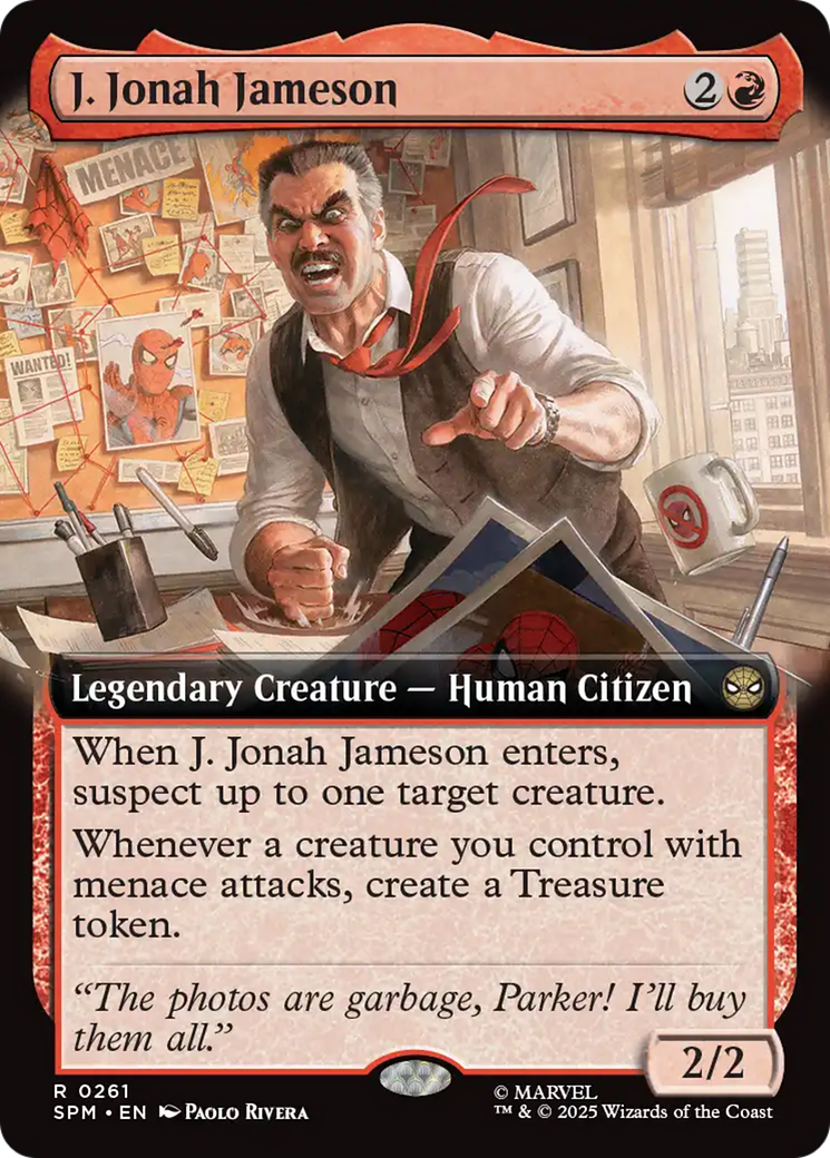 J. Jonah Jameson (Extended Art) [Marvel's Spider-Man] | Black Swamp Games