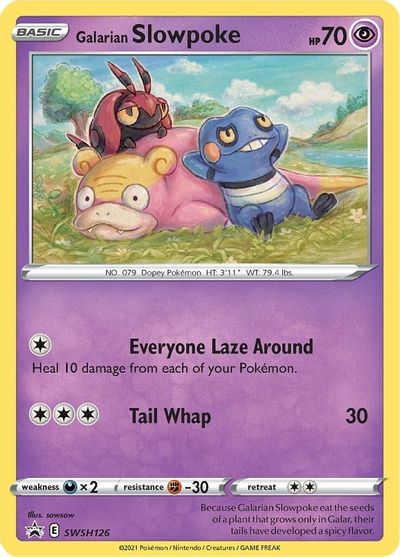 Galarian Slowpoke (SWSH126) [Sword & Shield: Black Star Promos] | Black Swamp Games
