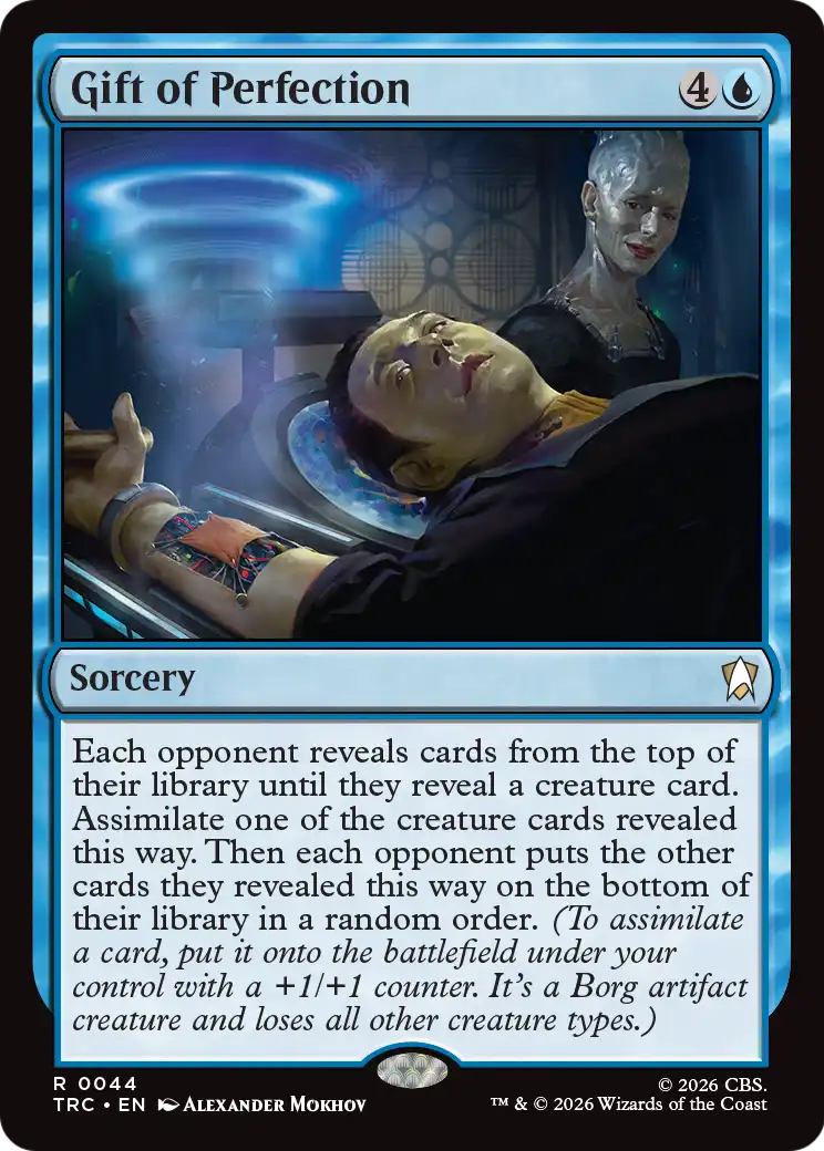 Gift of Perfection (Surge Foil) [Star Trek Commander] | Black Swamp Games