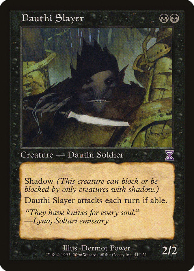 Dauthi Slayer [Time Spiral Timeshifted] | Black Swamp Games