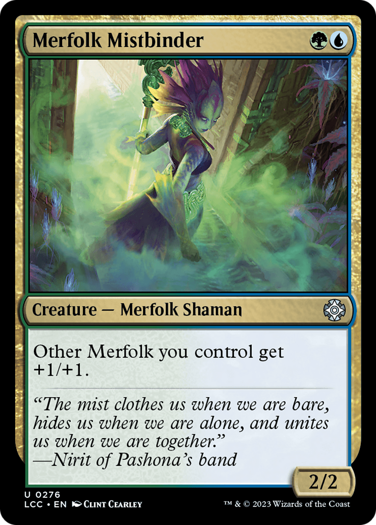 Merfolk Mistbinder [The Lost Caverns of Ixalan Commander] | Black Swamp Games