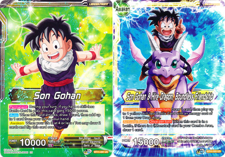 Son Gohan // Son Gohan & Hire-Dragon, Boundless Friendship (BT11-091) [Vermilion Bloodline] | Black Swamp Games