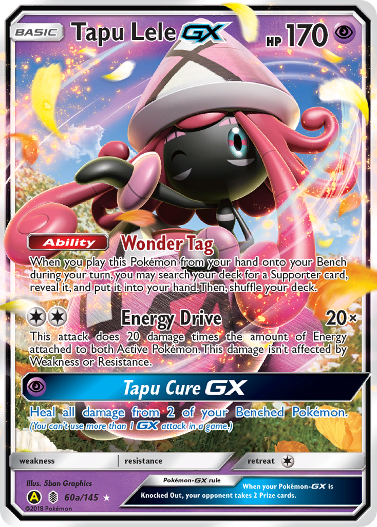 Tapu Lele GX (60a/145) [Alternate Art Promos] | Black Swamp Games