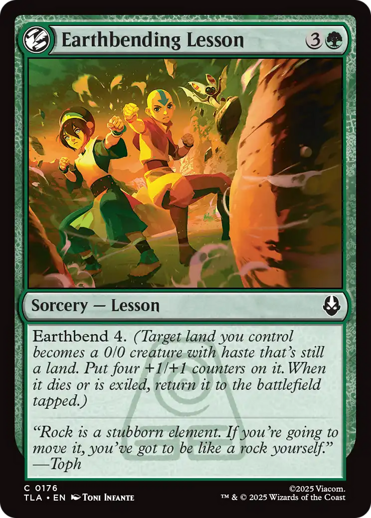 Earthbending Lesson [Avatar: The Last Airbender] | Black Swamp Games