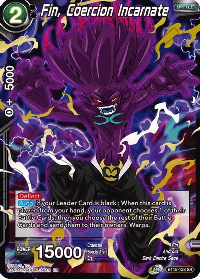 Fin, Coercion Incarnate (BT15-128) [Saiyan Showdown] | Black Swamp Games