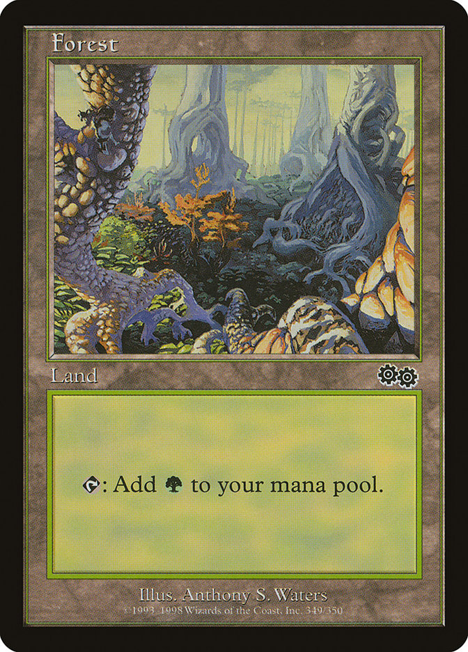 Forest (349) [Urza's Saga] | Black Swamp Games