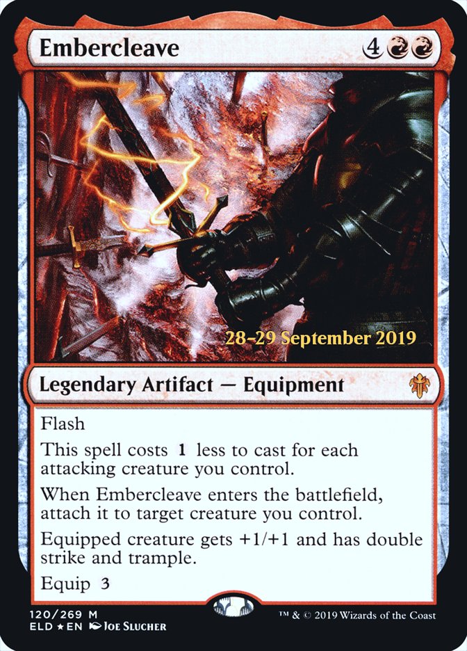 Embercleave [Throne of Eldraine Prerelease Promos] | Black Swamp Games