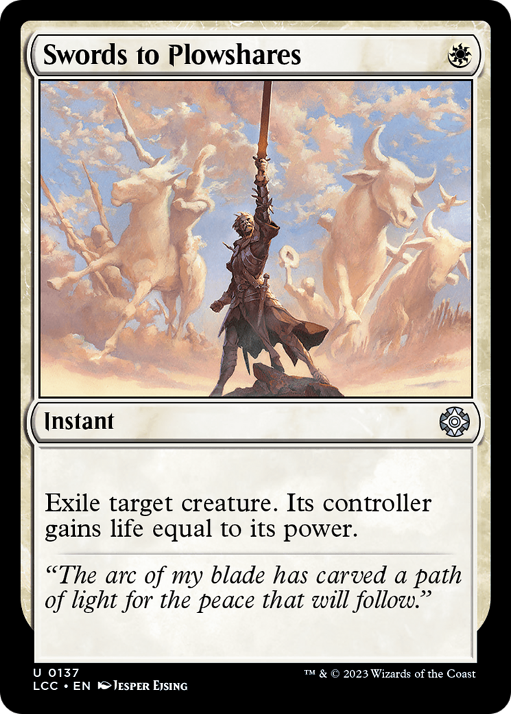 Swords to Plowshares [The Lost Caverns of Ixalan Commander] | Black Swamp Games