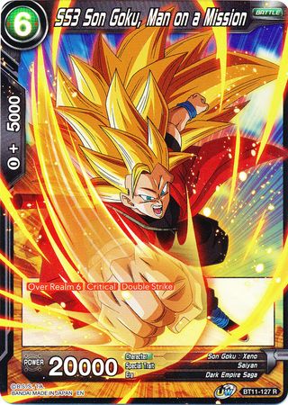 SS3 Son Goku, Man on a Mission (BT11-127) [Vermilion Bloodline 2nd Edition] | Black Swamp Games