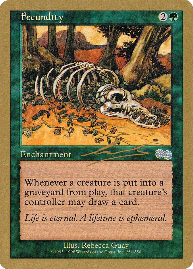 Fecundity (Nicolas Labarre) [World Championship Decks 2000] | Black Swamp Games