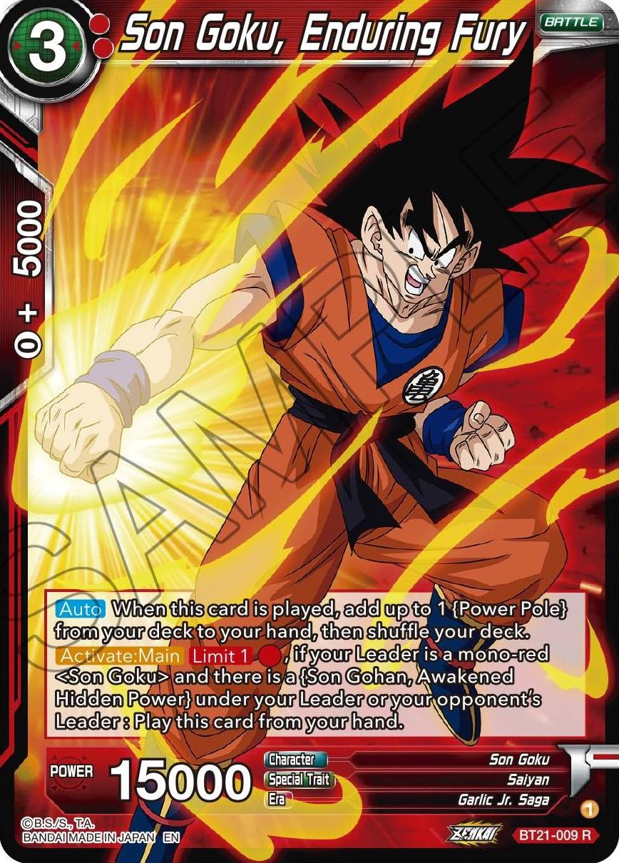 Son Goku, Enduring Fury (BT21-009) [Wild Resurgence] | Black Swamp Games