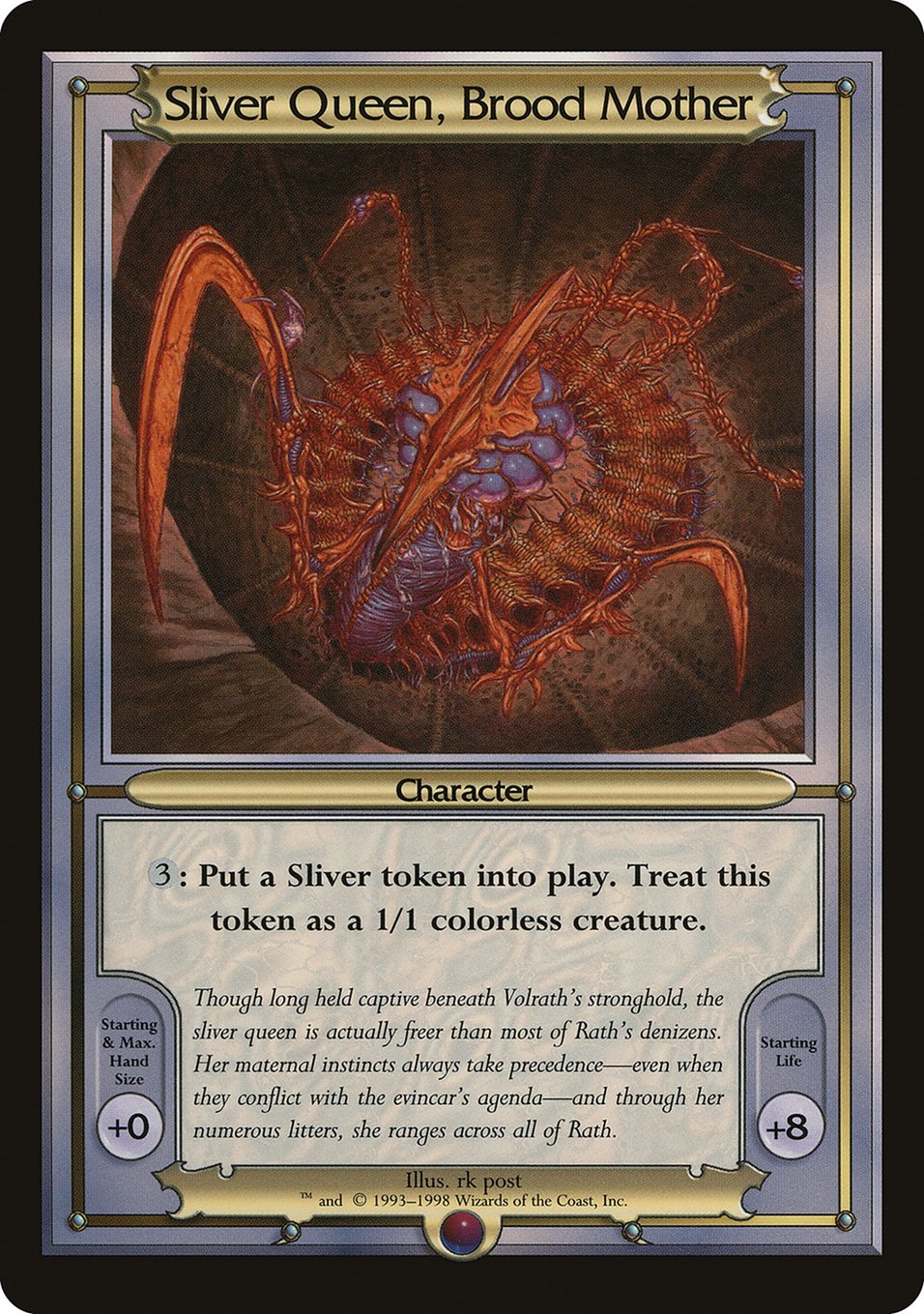 Sliver Queen, Brood Mother [Vanguard Series] | Black Swamp Games