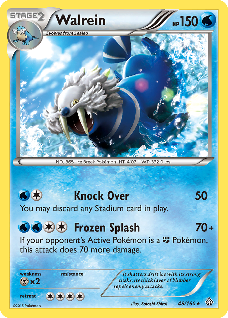 Walrein (48/160) [XY: Primal Clash] | Black Swamp Games