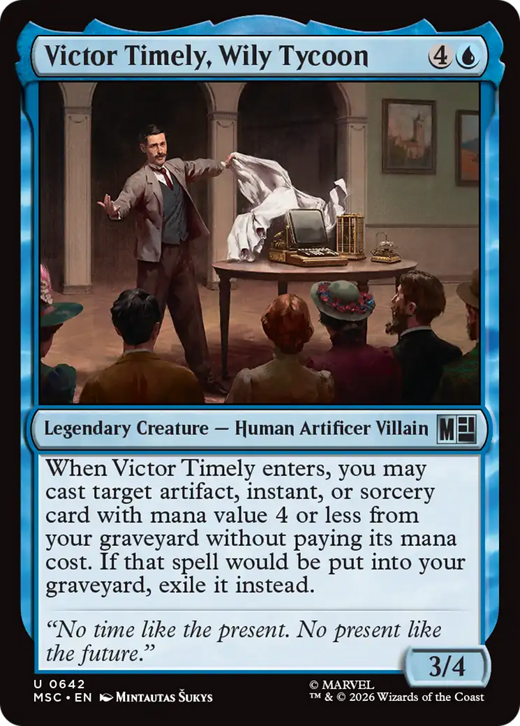 Victor Timely, Wily Tycoon [Marvel Super Heroes Commander] | Black Swamp Games