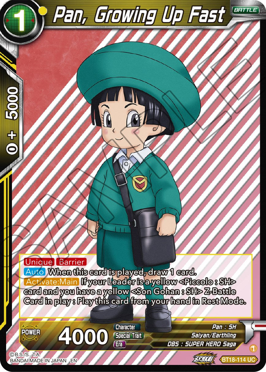 Pan, Growing Up Fast (BT18-114) [Dawn of the Z-Legends] | Black Swamp Games