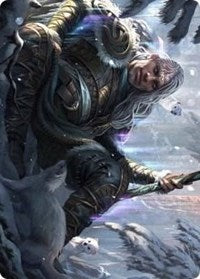 Jorn, God of Winter Art Card [Kaldheim Art Series] | Black Swamp Games
