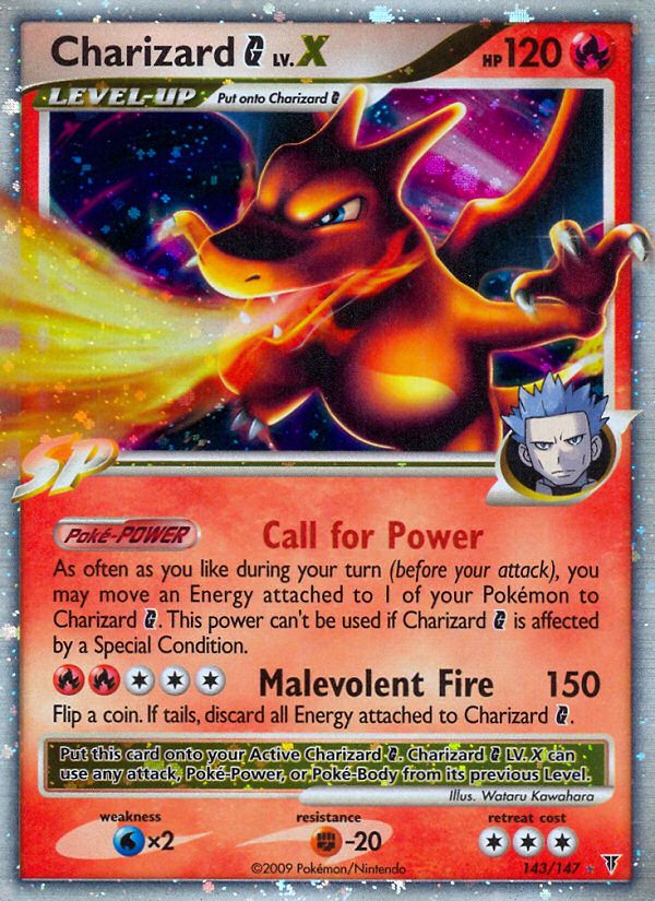 Charizard G LV.X (143/147) [Platinum: Supreme Victors] | Black Swamp Games