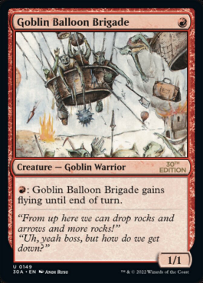 Goblin Balloon Brigade [30th Anniversary Edition] | Black Swamp Games