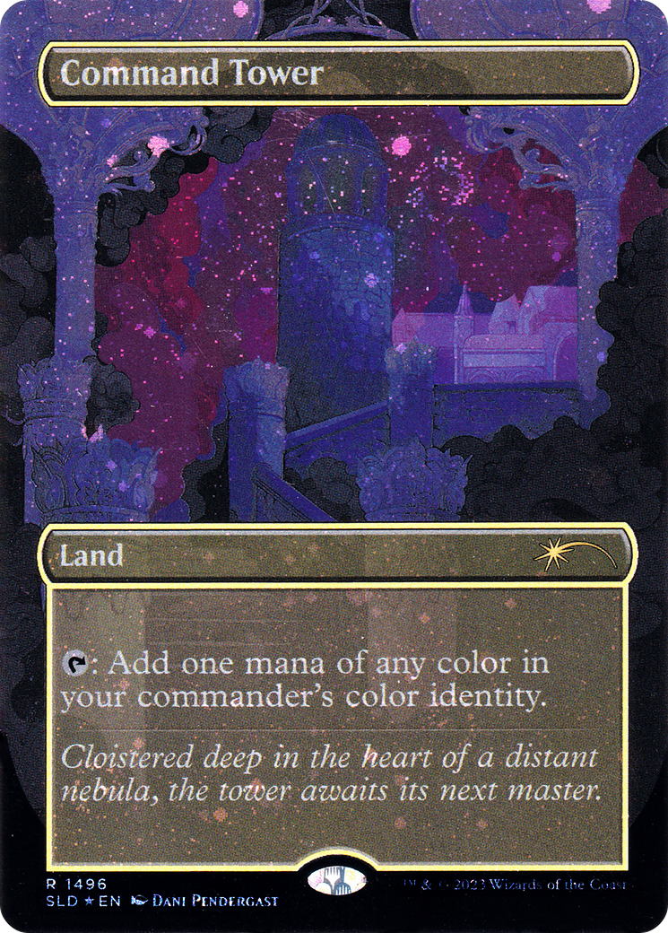 Command Tower (Galaxy Foil) [Secret Lair Drop Series] | Black Swamp Games