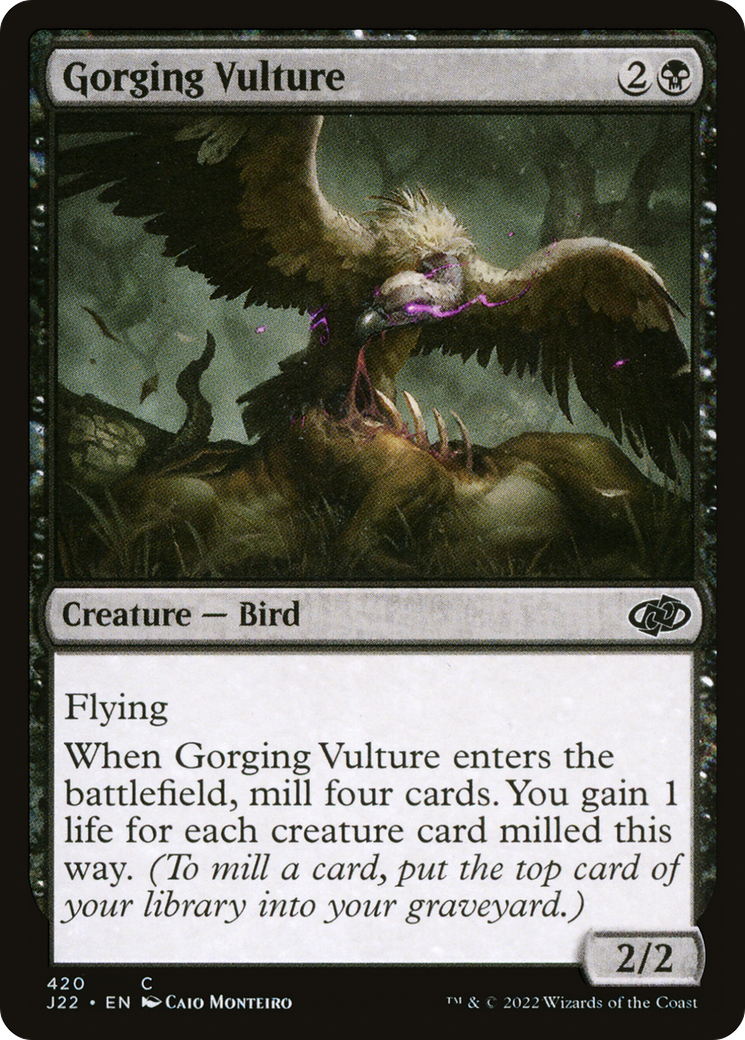 Gorging Vulture [Jumpstart 2022] | Black Swamp Games