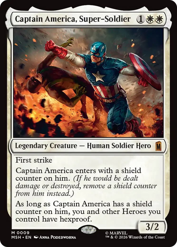 Captain America, Super-Soldier [Marvel Super Heroes] | Black Swamp Games