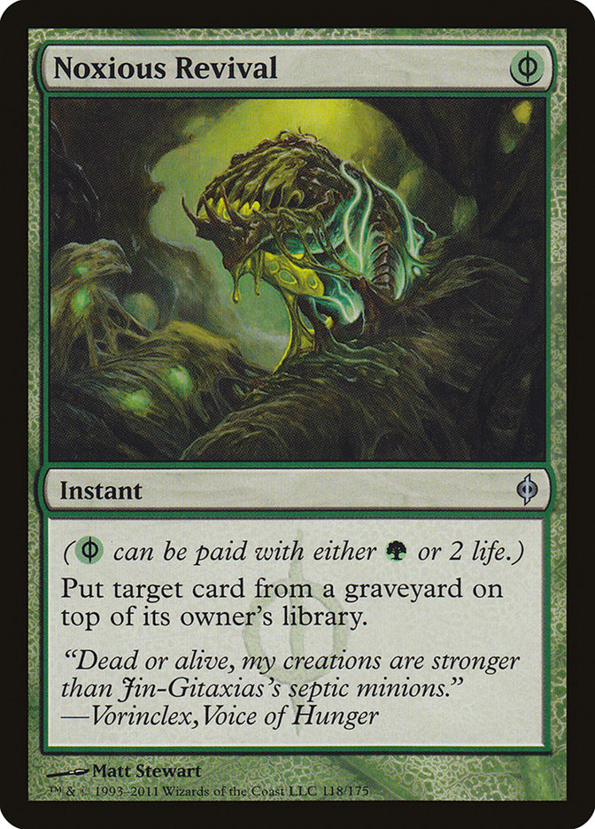 Noxious Revival [New Phyrexia] | Black Swamp Games