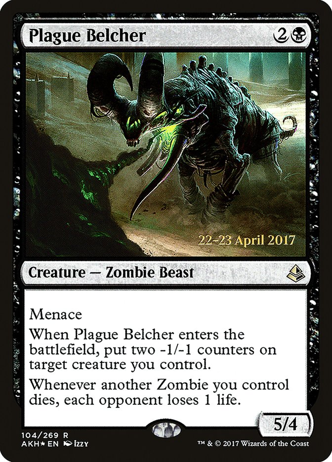 Plague Belcher [Amonkhet Prerelease Promos] | Black Swamp Games