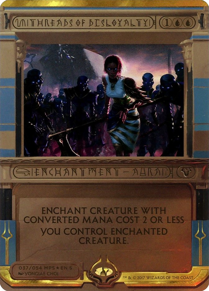 Threads of Disloyalty (Invocation) [Amonkhet Invocations] | Black Swamp Games