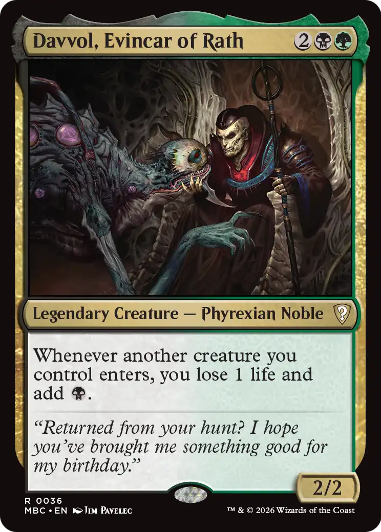 Davvol, Evincar of Rath [Mystery Booster: Commander Edition] | Black Swamp Games