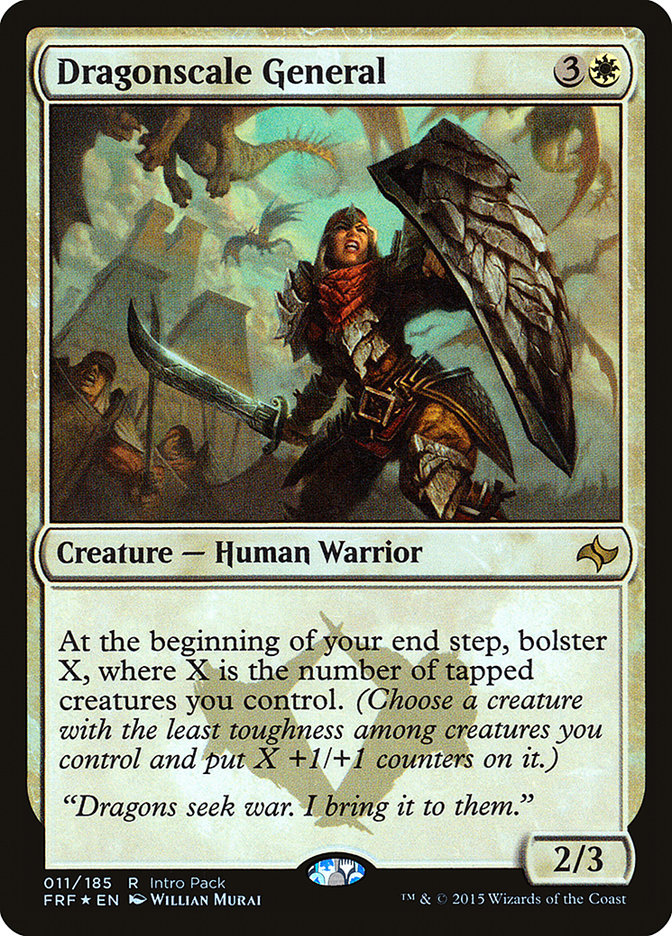 Dragonscale General (Intro Pack) [Fate Reforged Promos] | Black Swamp Games