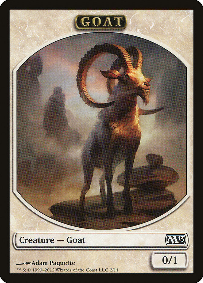 Goat Token [Magic 2013 Tokens] | Black Swamp Games