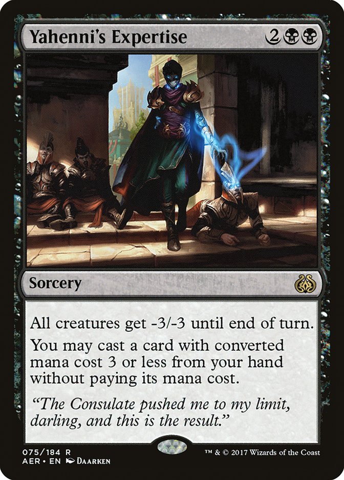 Yahenni's Expertise [Aether Revolt] | Black Swamp Games