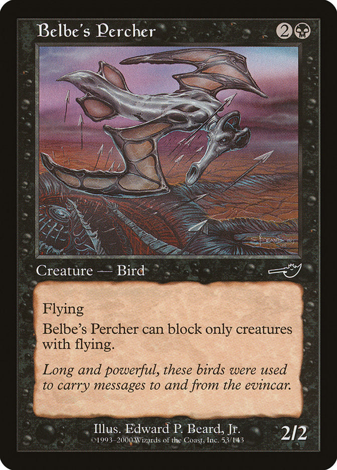 Belbe's Percher [Nemesis] | Black Swamp Games