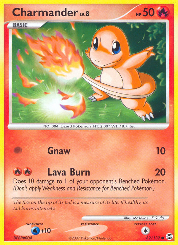 Charmander (82/132) [Diamond & Pearl: Secret Wonders] | Black Swamp Games