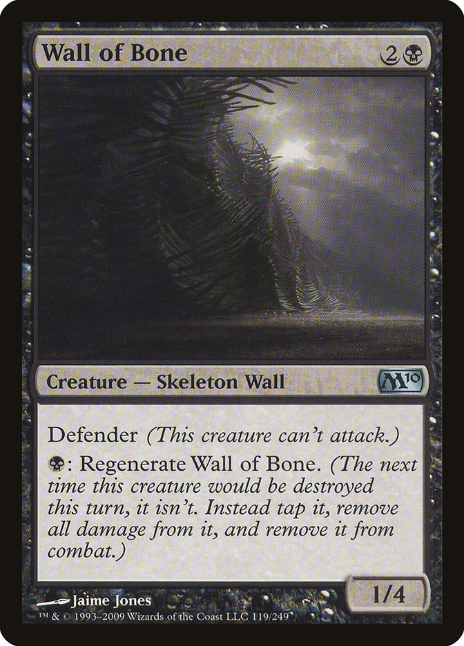 Wall of Bone [Magic 2010] | Black Swamp Games