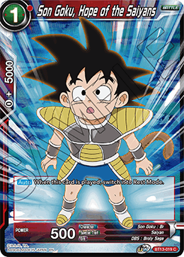 Son Goku, Hope of the Saiyans (Common) (BT13-019) [Supreme Rivalry] | Black Swamp Games