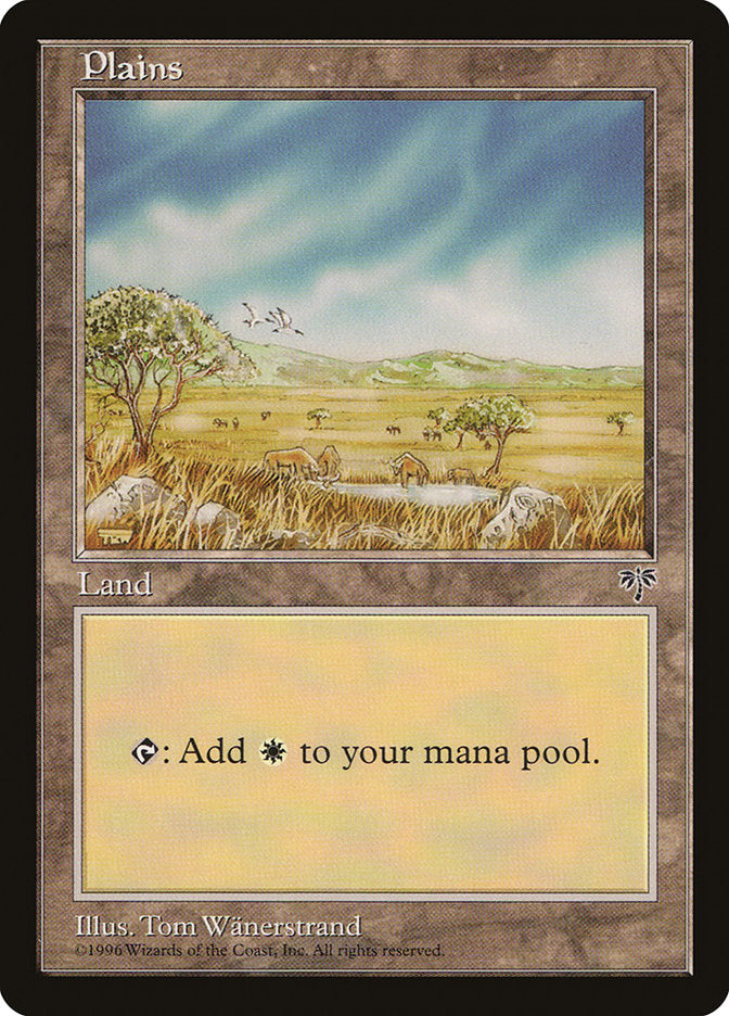 Plains (No Zebras / Signature on Left) [Mirage] | Black Swamp Games