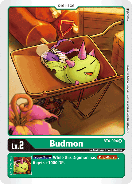 Budmon [BT4-004] [Great Legend] | Black Swamp Games