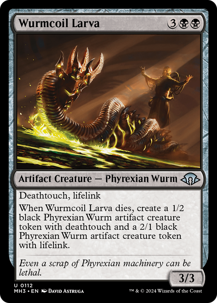 Wurmcoil Larva [Modern Horizons 3] | Black Swamp Games