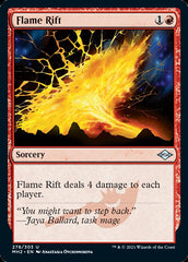 Flame Rift (Foil Etched) [Modern Horizons 2] | Black Swamp Games