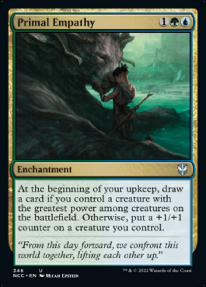 Primal Empathy [Streets of New Capenna Commander] | Black Swamp Games