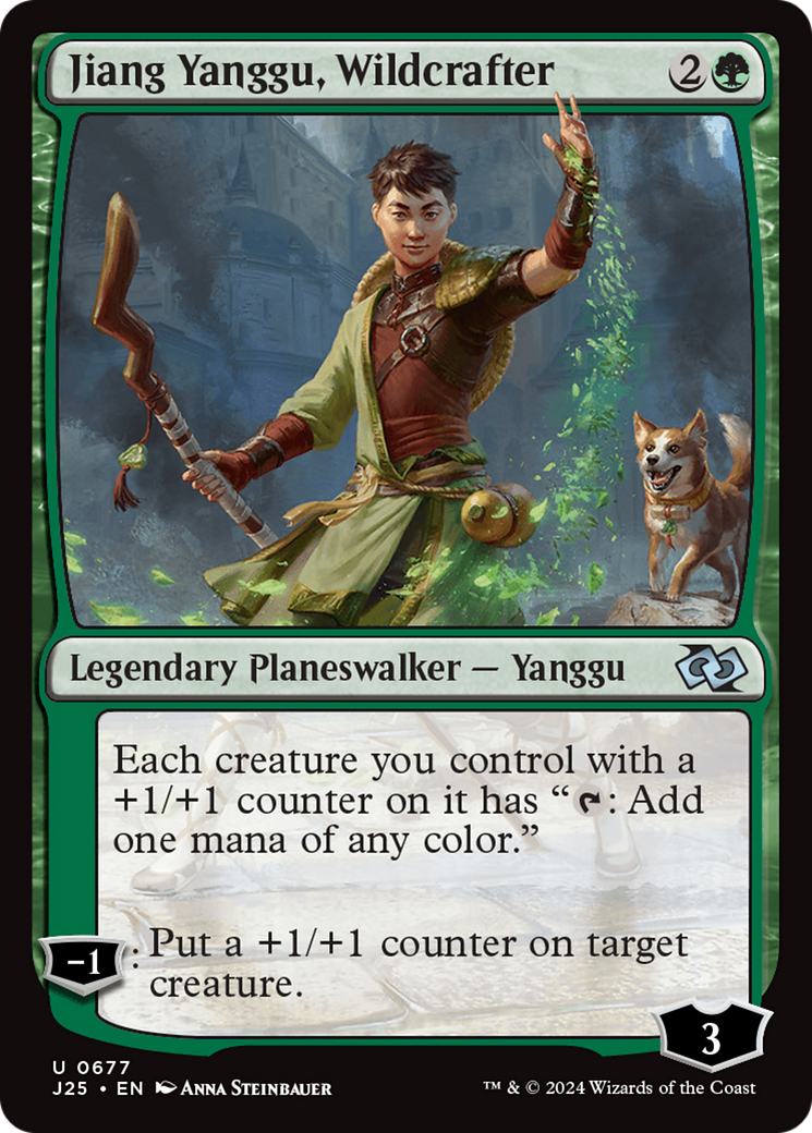 Jiang Yanggu, Wildcrafter [Foundations Jumpstart] | Black Swamp Games