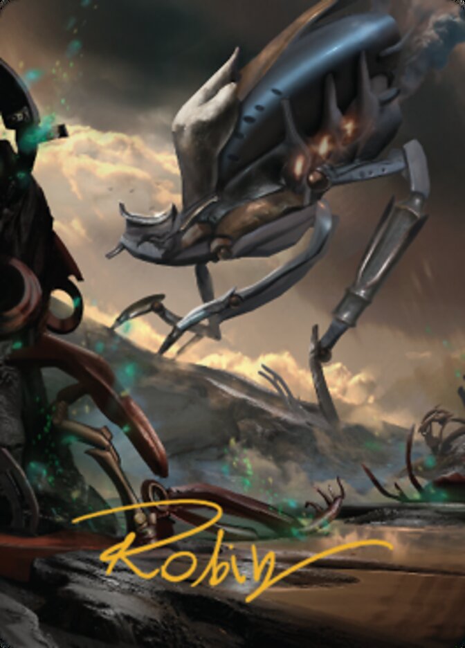 Swamp (2) Art Card (Gold-Stamped Signature) [The Brothers' War Art Series] | Black Swamp Games