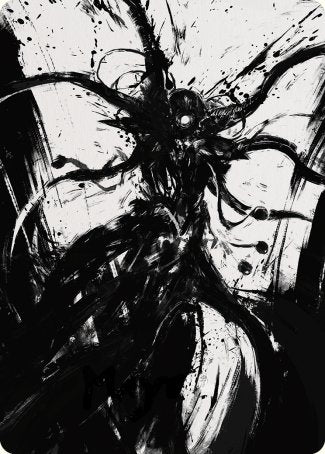 Tekuthal, Inquiry Dominus Art Card [Phyrexia: All Will Be One Art Series] | Black Swamp Games