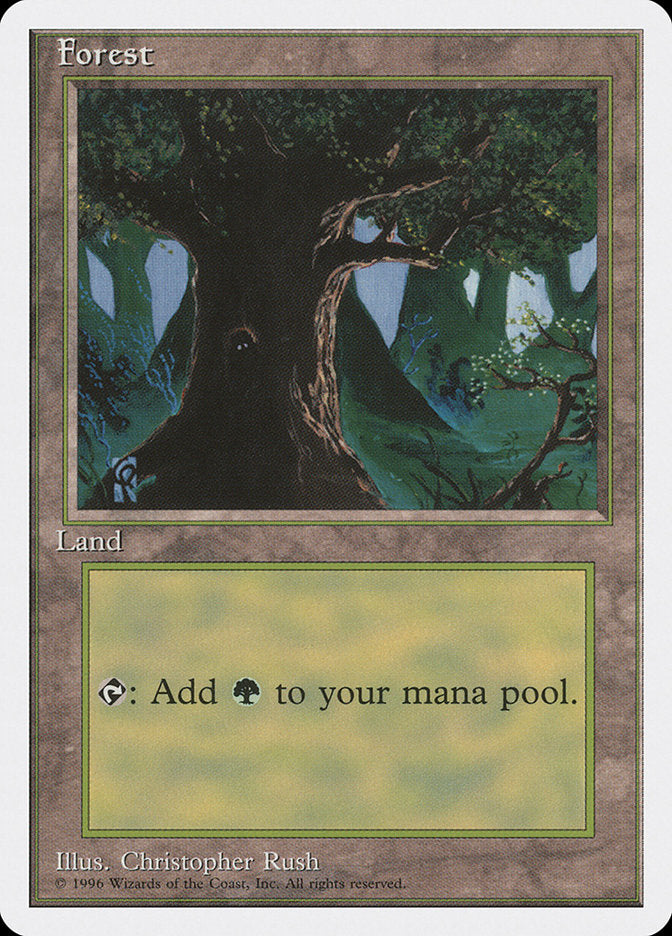 Forest (Creature in Tree Hole) [Introductory Two-Player Set] | Black Swamp Games