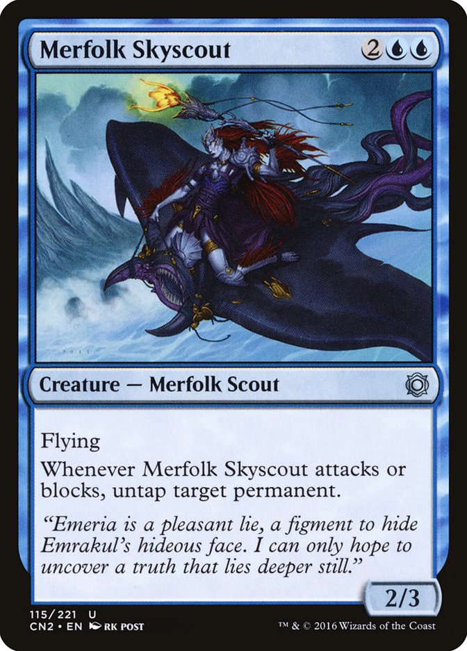 Merfolk Skyscout [Conspiracy: Take the Crown] | Black Swamp Games