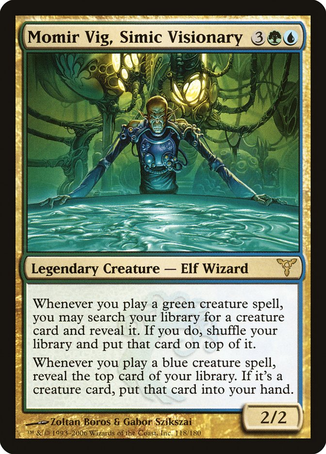 Momir Vig, Simic Visionary [Dissension] | Black Swamp Games