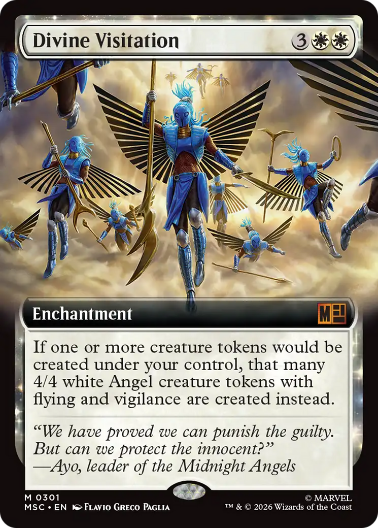 Divine Visitation (Extended Art) [Marvel Super Heroes Commander] | Black Swamp Games